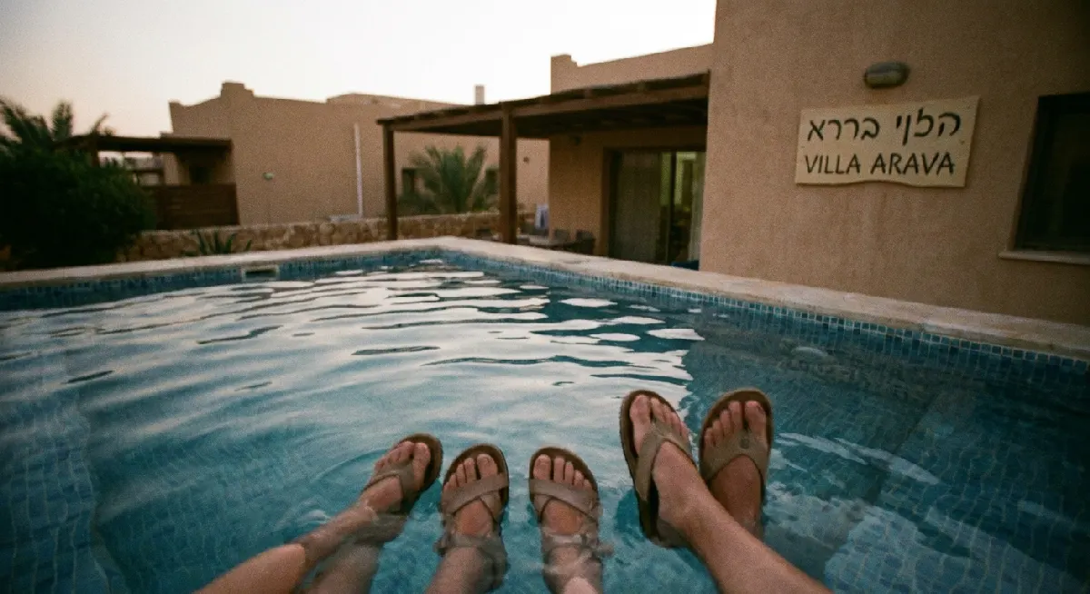 Villa Arava (בוהו-שיק): נופש צעיר, רענן ומותאם לצרכים דתיים