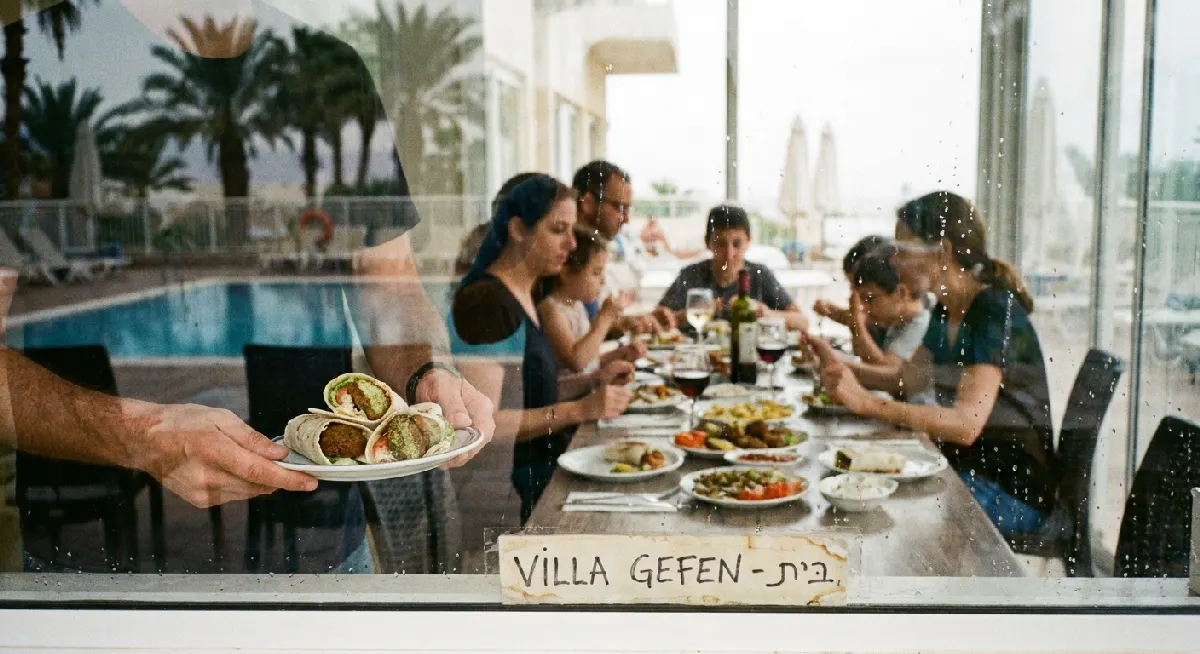 Villa Gefen: אלגנטיות קולינרית לאיחוד משפחתי הרמוני